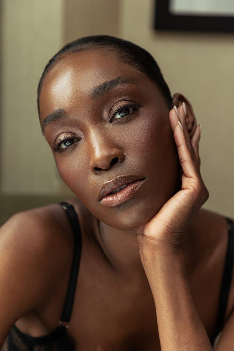 Retrato beauty — pele e luz